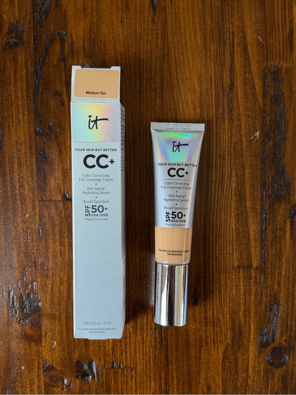IT cosmetics CC+ Cream SPF 50+ in Medium Tan